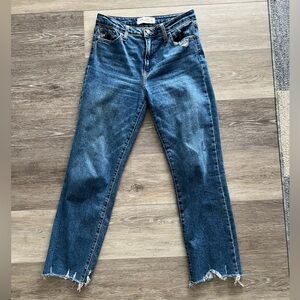 Just Black Denim Slim Straight Leg Jeans